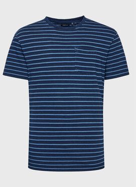 Superdry Tričko Vintage Stripe M1011302A Tmavomodrá Regular Fit
