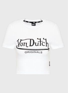 Von Dutch Tričko Arta 6 230 050 Biela Regular Fit