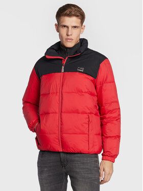 Quiksilver Vatovaná bunda Wolf Shoulder EQYJK03899 Červená Regular Fit