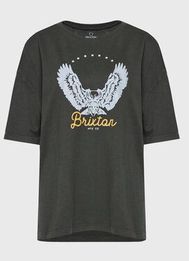 Brixton Tričko Freebird 16794 Sivá Oversize