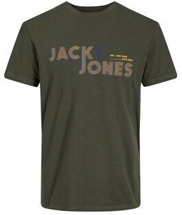 Jack&Jones Tričko Friday 12219500 Zelená Regular Fit