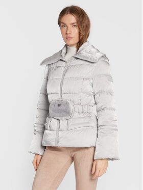 Guess Vatovaná bunda Glitzy W2BL56 WEX12 Sivá Regular Fit