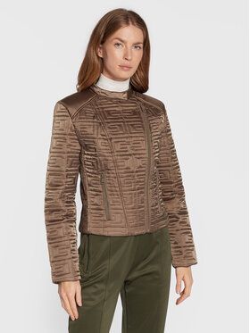 Guess Prechodná bunda Marine W2BL31 WEWF0 Kaki Regular Fit