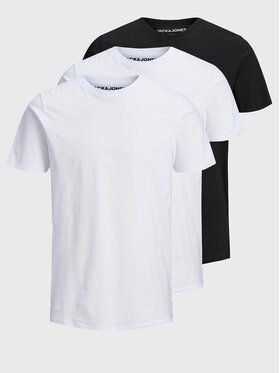 Jack&Jones Súprava 3 tričiek Organic Basic 12191759 Farebná Regular Fit