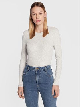 Cotton On Blúzka 2052741 Sivá Slim Fit