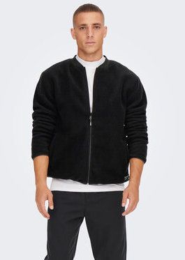 Only & Sons Prechodná bunda Sawyer 22022674 Čierna Regular Fit