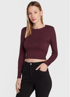 Cotton On Blúzka 2055173 Bordová Slim Fit