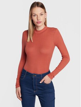 Cotton On Blúzka 2054051 Oranžová Slim Fit