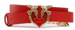 Pinko Dámsky opasok Love Belt H2 20222 1H2147 A089 Červená