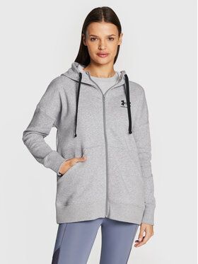 Under Armour Mikina Ua Rival Fleece 1356400 Sivá Loose Fit