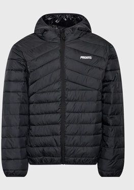 PROSTO. Vatovaná bunda KLASYK Ultralight 1071 Čierna Regular Fit