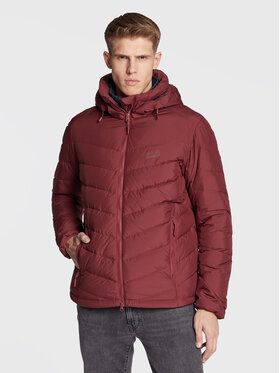 Jack Wolfskin Vatovaná bunda Fairmont 1203591 Bordová Regular Fit