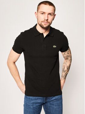 Lacoste Polokošeľa PH4012 Čierna Slim Fit