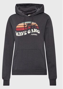 Rip Curl Mikina Melting Waves 00ZWFL Sivá Regular Fit