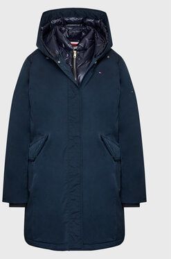 Tommy Hilfiger Zimné bundy WW0WW35968 Tmavomodrá Regular Fit