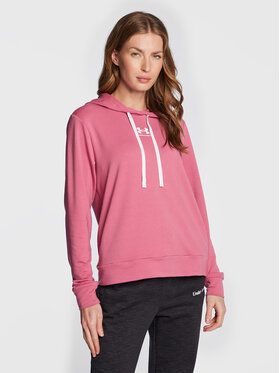 Under Armour Mikina Ua Rival Terry 1369855 Ružová Regular Fit