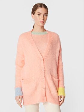 United Colors Of Benetton Kardigán 1042E601A Oranžová Oversize