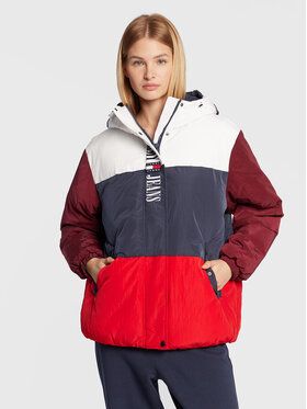 Tommy Jeans Vatovaná bunda Archive DW0DW14475 Farebná Oversize