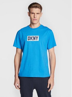 DKNY Tričko N5_6876_DKY Modrá Regular Fit