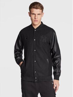 47 Brand Bundy bomber New York Yankees BB017PMCHOJ564897JK Čierna Regular Fit