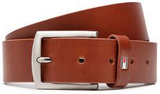 Tommy Hilfiger Pánsky opasok New Denton 3.5 Belt AM0AM08360 Hnedá