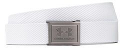 Under Armour Pánsky opasok Reversible Webbing Belt 1369819-100 Biela