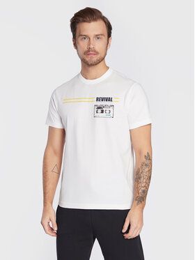 United Colors Of Benetton Tričko 3YR3U102R Biela Regular Fit