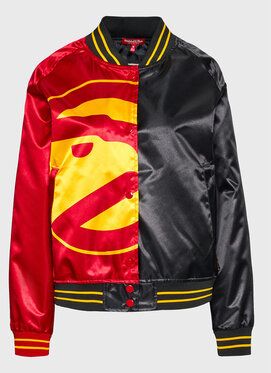 Mitchell & Ness Bundy bomber OJBF4356 Červená Regular Fit