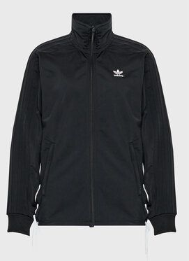 adidas Mikina Always Original Laced HK5071 Čierna Relaxed Fit