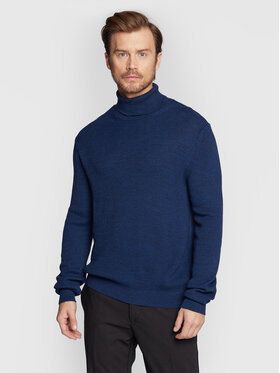 Sisley Rolák 109KS2007 Tmavomodrá Regular Fit