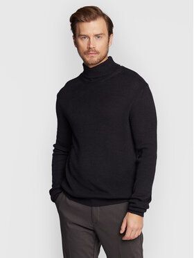 Sisley Rolák 109KS2007 Čierna Regular Fit