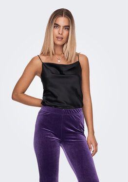 ONLY Top Mille 15275970 Čierna Regular Fit
