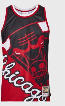 Mitchell & Ness Tank top TMTK4350 Čierna Regular Fit