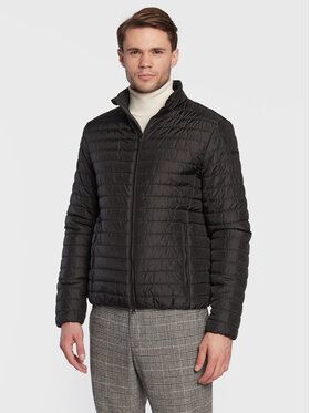 Geox Vatovaná bunda Wilmer M2622H T2920 F9000 Čierna Regular Fit