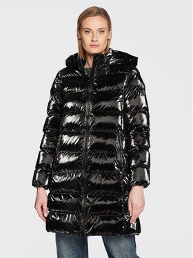 Geox Vatovaná bunda Teoclea W2628T T2959 F9000 Čierna Regular Fit