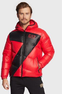 EA7 Emporio Armani Vatovaná bunda 6LPB53 PNR4Z 1451 Červená Regular Fit