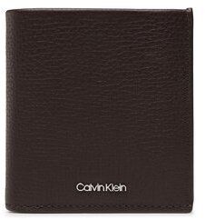 Calvin Klein Malá pánska peňaženka Minimalism Trifold 6Cc W/Coin K50K509624 Hnedá