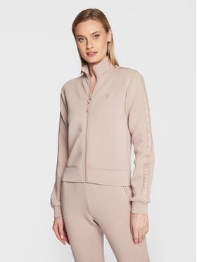 Guess Mikina New Allie Scuba V2YQ17 K7UW2 Ružová Regular Fit