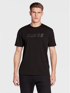 Guess Tričko Z3RI00 J1314 Čierna Regular Fit