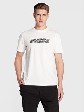 Guess Tričko Z3RI00 J1314 Biela Regular Fit