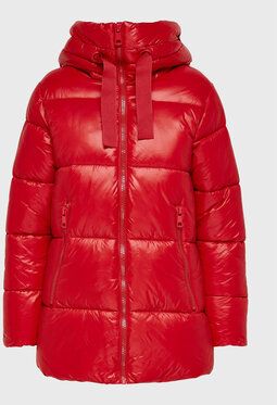 ONLY Vatovaná bunda Scarlett 15258477 Červená Regular Fit
