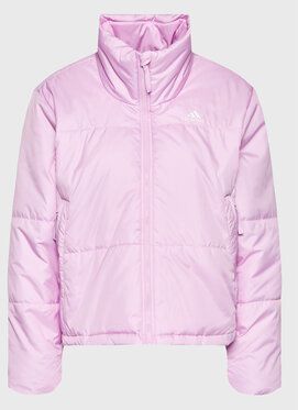 adidas Vatovaná bunda Bsc HG4884 Ružová Loose Fit