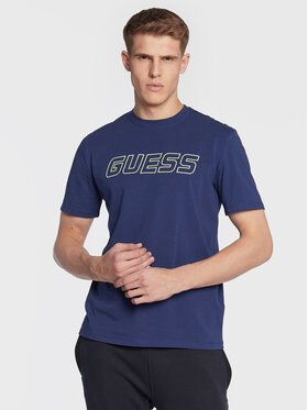 Guess Tričko Z3RI03 J1314 Tmavomodrá Regular Fit