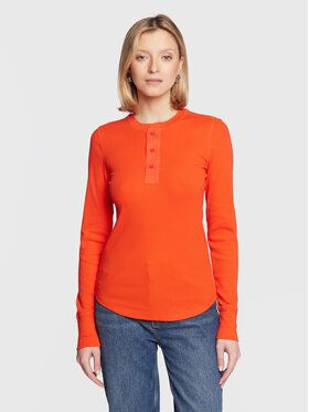 Lauren Ralph Lauren Blúzka 200871561006 Oranžová Slim Fit