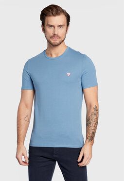 Guess Tričko M2YI36 I3Z11 Modrá Slim Fit