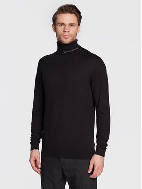 KARL LAGERFELD Rolák 655044 524306 Čierna Slim Fit