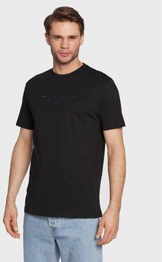 KARL LAGERFELD Tričko 755038 524224 Čierna Regular Fit