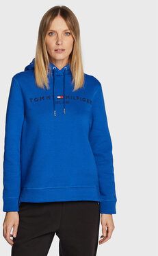 Tommy Hilfiger Mikina WW0WW26410 Modrá Regular Fit