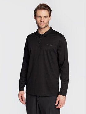 KARL LAGERFELD Polokošeľa 745000 524200 Čierna Regular Fit