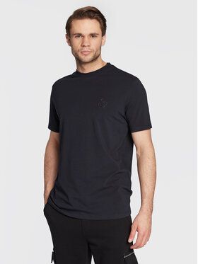 KARL LAGERFELD Tričko 755024 524221 Tmavomodrá Regular Fit